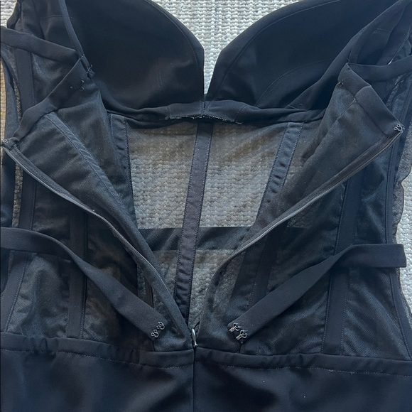 Custom Designer Made Mesh Rib Bodysuit - Picture 7 of 7